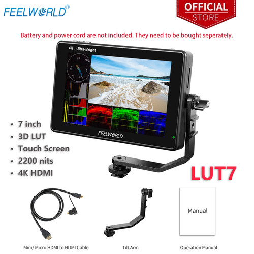 Feelworld lut7 inch - 7, camera