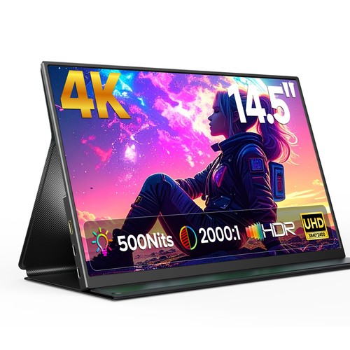 Inch portable monitor - 14.5, 4k