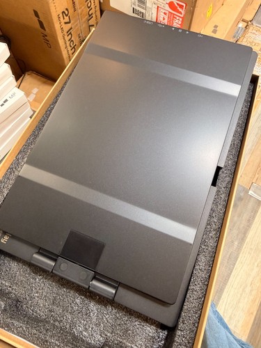 Triple portable monitor used - triple,